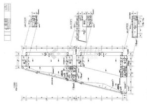 9183.38㎡四層玻璃幕墻丁類生產性廠房建筑施工圖 含電氣圖紙 vip